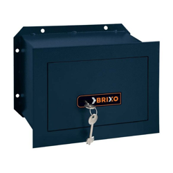 Cassaforte Murale A Chiave Brixo 15 X 26 X 18 Cm características