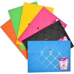 CARTELLINA BUSTA RIGIDA CON BOTTONE 1PZ - Maury's precio