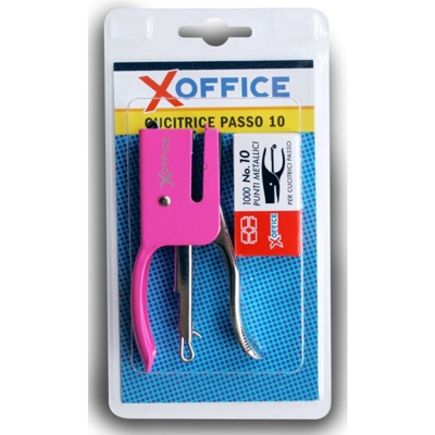 CUCITRICE TASCABILE PASSO 10 + 1000 PUNTI METALLICI - Maury's