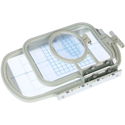 3pcs / set ricamo telaio utilizzato hoop Tech impostato cucitura cuce loop machine Accessori Fratello SE270D per SE-350 SE-400 SE-120 HE-240 A-500D