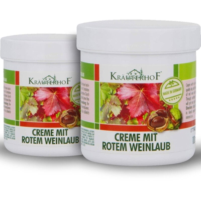 Krauterhof Crema Gel Castagne E Vite Rossa Benessere Corpo Gambe Toniche 250Ml - KRÄUTERHOF