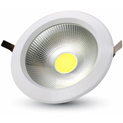 faretto incasso cob 120° 220-240 volt 30 watt A++ IP20 bianco bianco freddo tec 612005 - V-TAC precio
