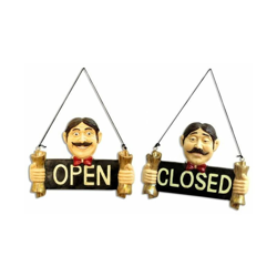 No Brand - FORMELLA RESINA 'OPEN' 31X23 C107617 en oferta