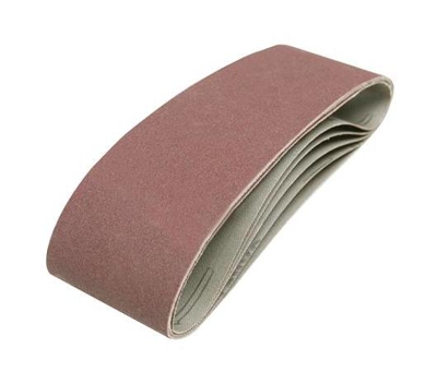 5 nastri abrasivi 75 x 533 mm Grana 120 - Silverline