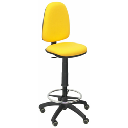 Piqueras Y Crespo - Sgabello ayna bali giallo ruote per parquet características