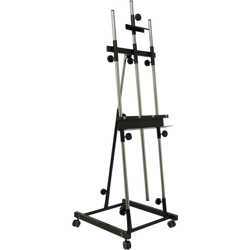 Cavalletto per dipingere in nero e cromo Goya - PIQUERAS Y CRESPO características