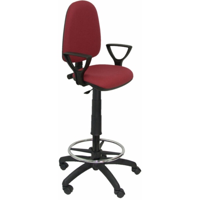 Piqueras Y Crespo - Sgabello ayna bali marroncino braccioli fissi