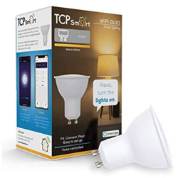 Lampadina LED Classe energetica: A+ (A++ - E) TCP Smart Wifi LED TAYLGU35OWW2527 GU10 Potenza: 4.5 W Bianco caldo Bia en oferta