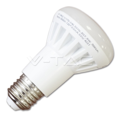 Lampadina a led E27 8W R63 | Température de Couleur: Bianco caldo 3000K - V-TAC