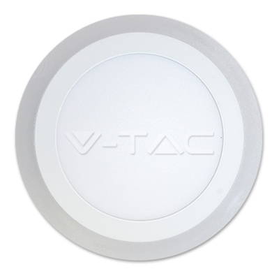 Pannello a Doppio LED V-TAC Montaggio a Plafone Rotondo 18W+3W 4500K