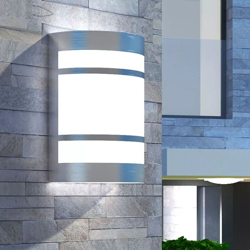 Luce da parete per esterno in acciaio inox - VIDAXL características