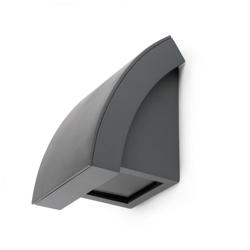 Faro - 74400 - Proa Applique Da Parete Esterna - Grigio Scuro - Alogena - FARO BARCELONA en oferta