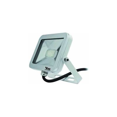 PROIETTORE FARETTO LED SLIM ALLUMINIO LUCE BIANCA 10W- 650LM - Vigor