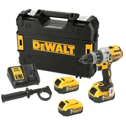 DCD996P3 KIT AVVITATORE A PERCUSSIONE 3 BATTERIE 18V 5 Ah CARICABATTERIE - Dewalt en oferta