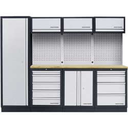 Kraftwerk - Parete da officina a 4 elementi con piano multistrato precio