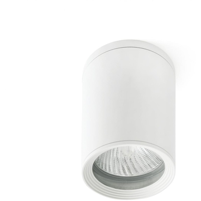 TASA Lampada soffitto plafoniera esterno bianca E27 tonda FARO 70821 - FARO BARCELONA