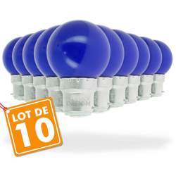 Set di 10 lampadine a LED blu da 1 watt (equivalente a 10 watt) Ghirlanda Guinguette - ECLAIRAGE DESIGN precio