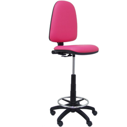 Piqueras Y Crespo - Sgabello ayna similpiel rosa en oferta