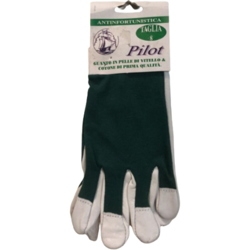 Guanti da lavoro in Pelle di Vitello e Cotone antinfortuni ca meccanica giarnito Taglia 8 M - STI características