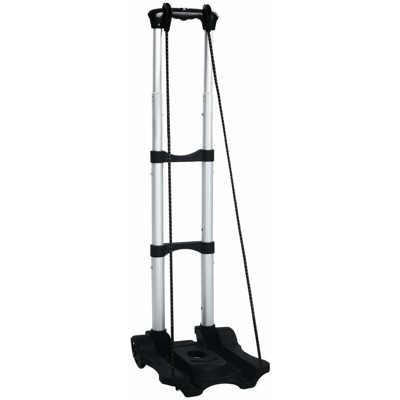 Carrello per Trasporto Pieghevole 45 kg in Alluminio Argento - VIDAXL
