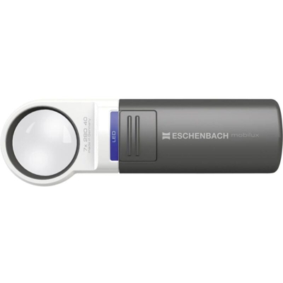 15112 Lente dingrandimento portatile con illuminazione LED Ingrandimenti: 3 x Lente: (Ø) 60 mm - Eschenbach
