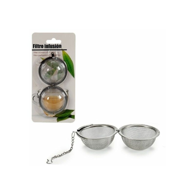 Bigbuy Home - Filtro per Infusioni (5,5 x 4 x 5,5 cm)
