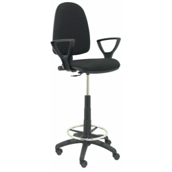 Piqueras Y Crespo - Sgabello ayna bali nero con braccioli fissi características