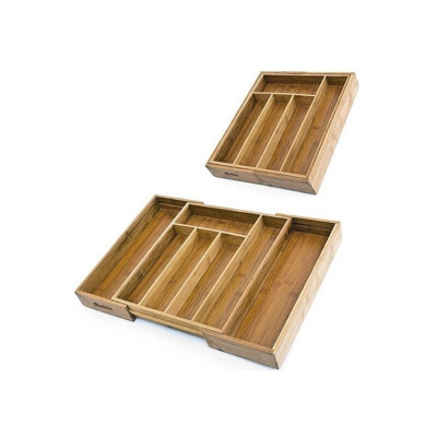 Vassoio Portaposate Quttin Estensibile (43 x 30 x 5 cm)