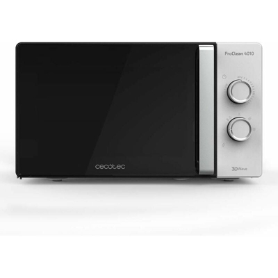 Microonde ProClean 4010 23 L 700W Argentato Nero - Cecotec