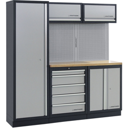 parete da officina a 3 elementi con piano in multistrato - KRAFTWERK precio