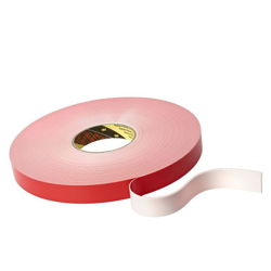 Nastro biadesivo alta coesione VHB 4945F 12 mm x 33 m x 1,1 mm colore bianco liner plastico - 3M en oferta