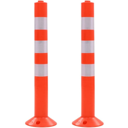 Dissuasore del Traffico 2 pz Plastica 75 cm - VIDAXL características