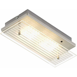 Briloner Leuchten LED Applique Integrata, 3.6 W, Satinati, 27 x 12 x 6.6 cm [Classe di efficienza energetica A+] características