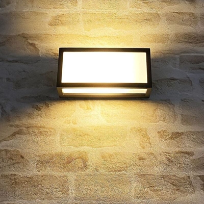 NEWPORT applique da esterno E27 Nera - ARUM LIGHTING
