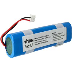 vhbw batteria sostituisce Ecovacs S08-LI-144-2500 per aspirapolvere home cleaner (2600mAh, 14,4V, Li-Ion) características