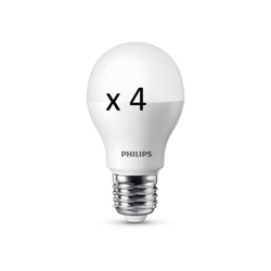 Philips Kit 4 lampadine LED goccia 60W E27 4000K non dim luce naturale 806 Lumen precio