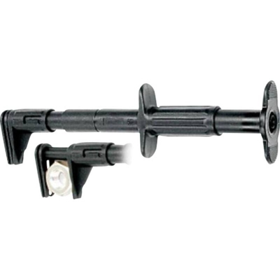 Stäubli GRIP-F Morsetto a clip/coccodrillo isolato Connettore 4 mm CAT III 600 V Rosso