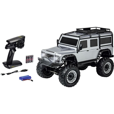 Carson Modellsport Land Rover Defender Argento 1:8 Automodello Elettrica Fuoristrada 4WD RtR 2,4 GHz