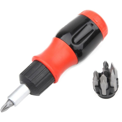 Giravite cacciavite a cricchetto con 6 inserti 12 pezzi - IDROWEB