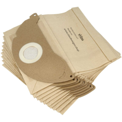 vhbw 10 sacchetto carta per aspirapolvere aspiraliquidi Kärcher A 2000 - A 2099 Serie, A 2003 Serie, A 2004, A 2014 CarVac, A 2014 CV en oferta