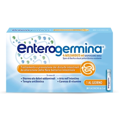 Enterogermina 4mld/5ml 20 flaconcini