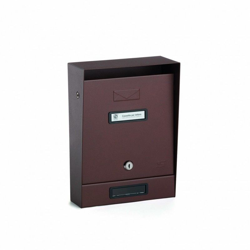 Cassetta postale tradizionale S02 lamiera elettrozincata ruggine - SILMEC precio