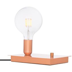 Lampada Task Metallizzata Lega di ferro Oro Rosa - Sklum en oferta