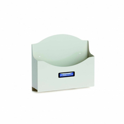 Cassetta porta pubblicità SP509 lamiera elettrozincata verniciata bianca 320x290x83 - SILMEC en oferta