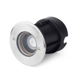 Faro Barcelona - TECNO-6 Faretto incasso pavimento esterno nera GU10 FARO 71489N precio