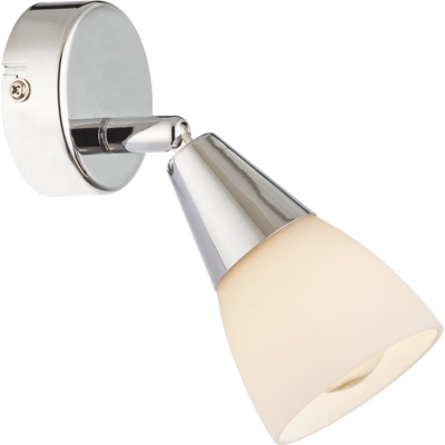 TADEUS Riflettore nichel cromo vetro satinato GLOBO 54919-1 - GLOBO LIGHTING