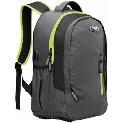 Monzana - Zaino scuola 35L porta USB zaino per laptop borsa viaggio università zaino sportivo notebook Verde precio
