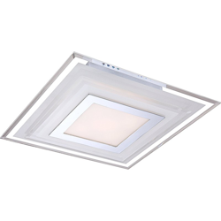 Globo Lighting - AMOS Lampada a soffitto LED acciaio vetro trasparente GLOBO 41684-3 en oferta