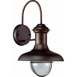 Faro Barcelona - ESTORIL-P Lampada parete applique marrone antico esterno FARO 71140 precio