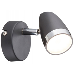 NERO Riflettore nero faretto LED a parete GLOBO 56110-1 - GLOBO LIGHTING precio